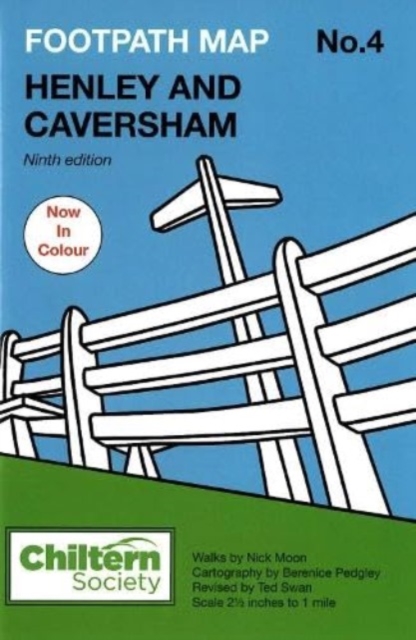 Footpath Map No. 4 Henley and Caversham : Ninth Edition - In Colour, Paperback / softback Book