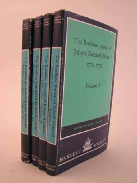 The Resolution Journal of Johann Reinhold Forster  1772-1775 (set), Hardback Book