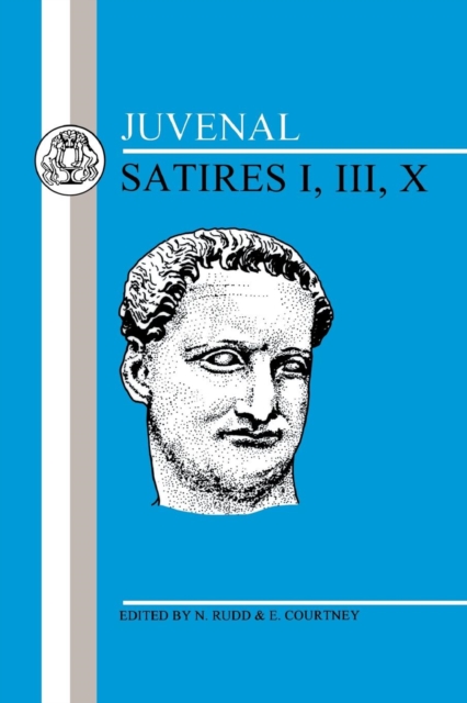 Juvenal: Satires I, III, X, Paperback / softback Book