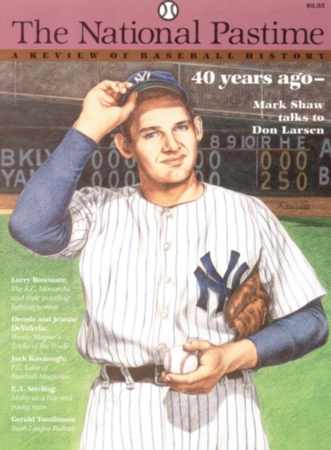 The National Pastime, Volume 16 : A Review of Baseball History, Paperback / softback Book
