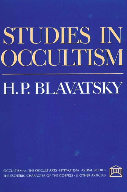 Studies in Occultism, Paperback / softback Book