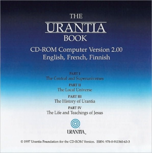 The Urantia Book, CD-ROM Book