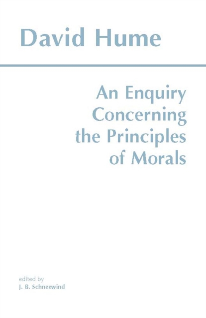 An Enquiry Concerning the Principles of Morals, Paperback / softback Book