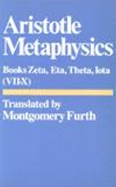 Metaphysics : (Bks. 7-10), Hardback Book