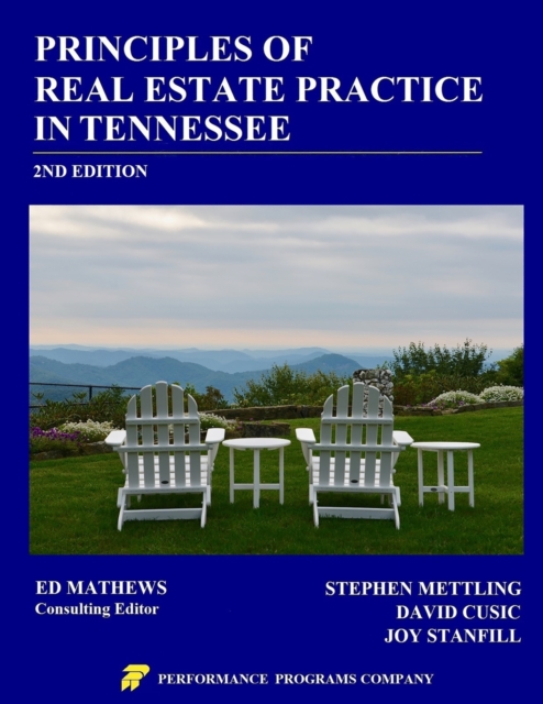 Principles of Real Estate Practice in Tennessee : 2nd Edition, Paperback / softback Book