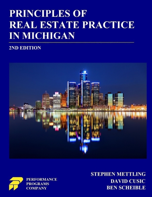 Principles of Real Estate Practice in Michigan : 2nd Edition, Paperback / softback Book