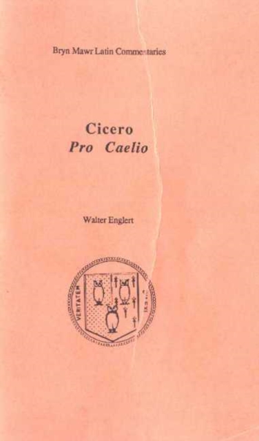 Pro Caelio, Paperback / softback Book