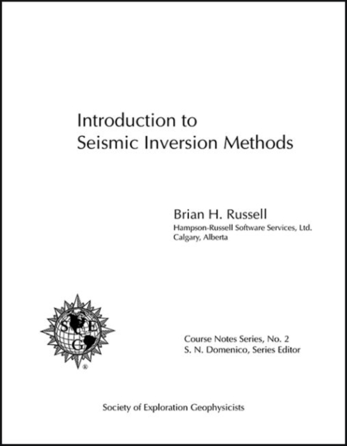 Introduction to Seismic Inversion Methods, Paperback / softback Book