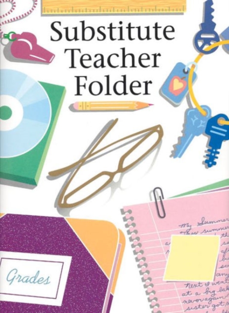 Substitute Teacher Folder, Paperback Book