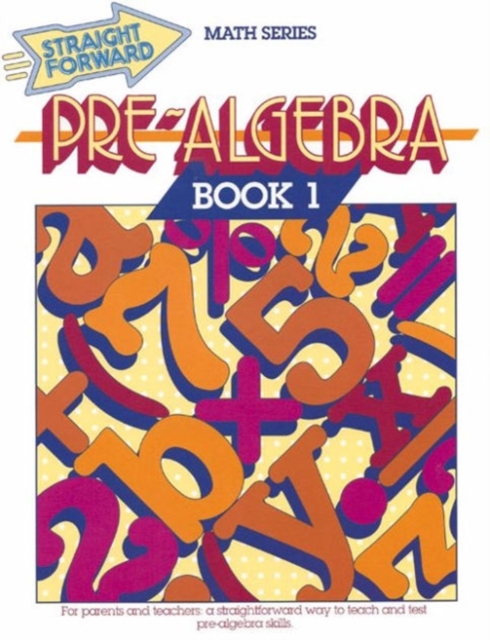 Pre-Algebra Book 1, Paperback Book