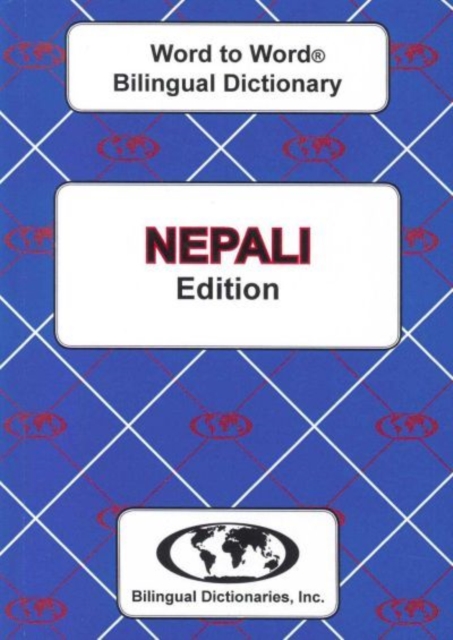 English-Nepali & Nepali-English Word-to-Word Dictionary, Paperback / softback Book