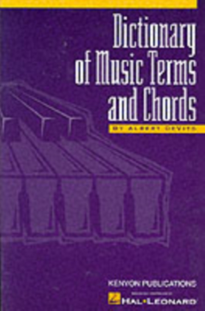 Dictionary of Music Terms and Chords, Book Book
