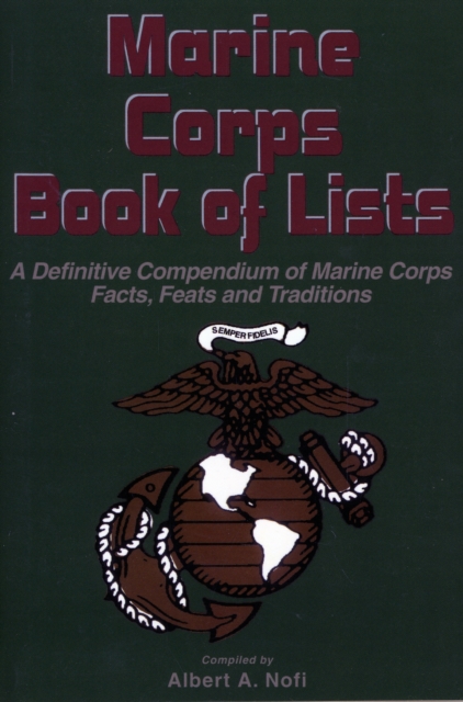 Marine Corps Book Of Lists, Paperback / softback Book