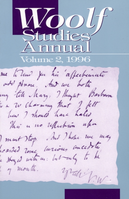 Woolf Studies Annual : 1996, Hardback Book