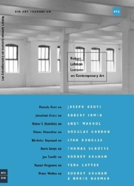 Robert Lehman Lectures On Contemporary Art No. 3, Paperback / softback Book