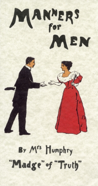 Manners for Men, Paperback / softback Book