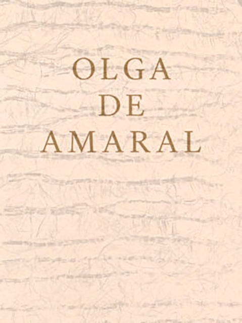 Olga de Amaral, Paperback / softback Book
