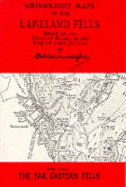 Wainwright Maps of the Lakeland Fells : Far Eastern Fells Map 2, Sheet map, folded Book