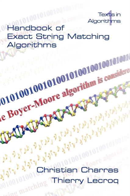 Handbook of Exact String Matching Algorithms, Paperback / softback Book