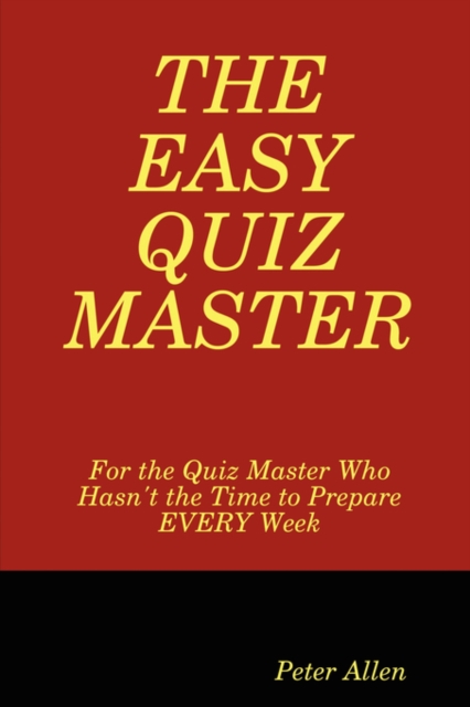 The Easy Quiz Master, Paperback / softback Book