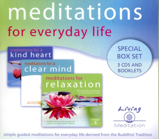 Meditations for Everyday Life (Audio 3 CDs) : Special Box Set 3 CDs and Booklets, CD-Audio Book