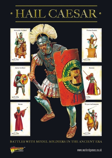 Hail Caesar : Battles with Model Soldiers in the Ancient Era, Hardback Book