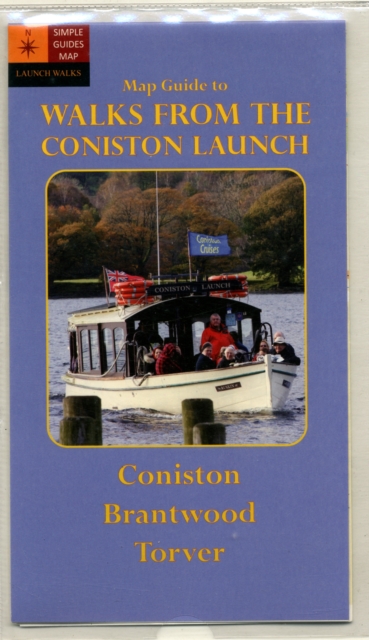 Walks from the Coniston Launch. Map Guide, Sheet map, folded Book