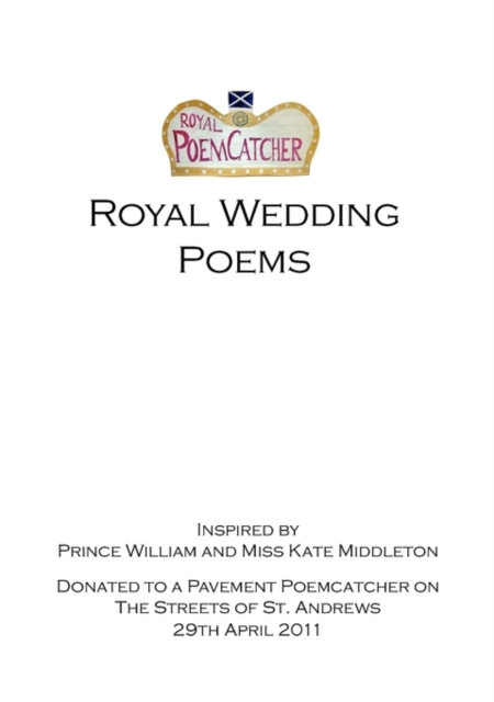 Royal Wedding Poems, Paperback / softback Book