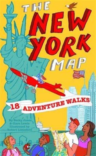Adventure Walks New York Map : Sightseeing Walks for Families, Sheet map, folded Book