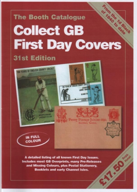 Collect GB First Day Covers : The Booth Catalogue, Paperback / softback Book