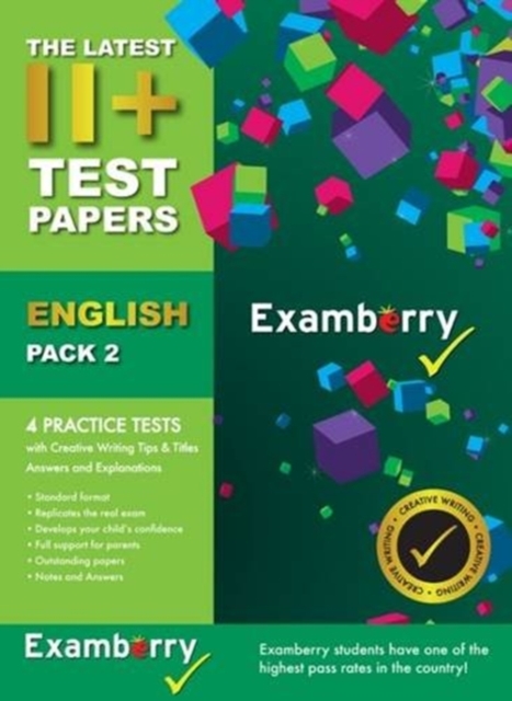 11+ Test Papers English Pack 2, Pamphlet Book