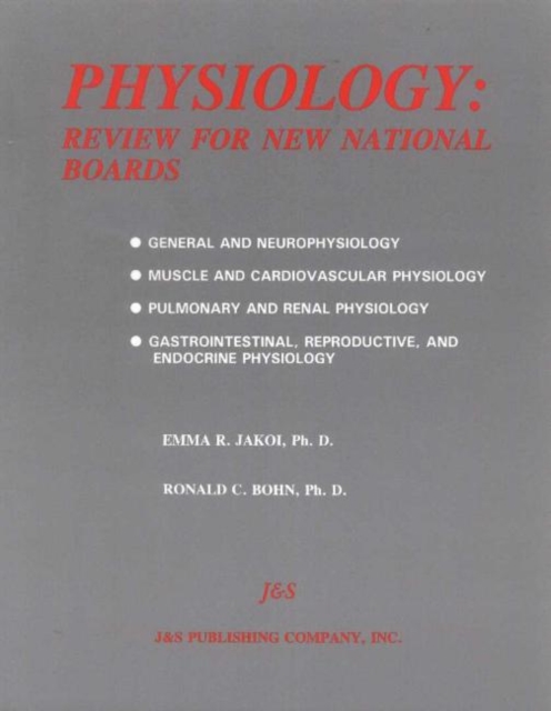 Physiology : Review for New National Boards, Paperback Book