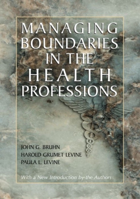 Managing Boundaries in the Health Professions, Paperback / softback Book
