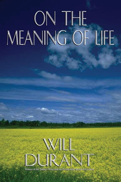 On the Meaning of Life, Paperback / softback Book