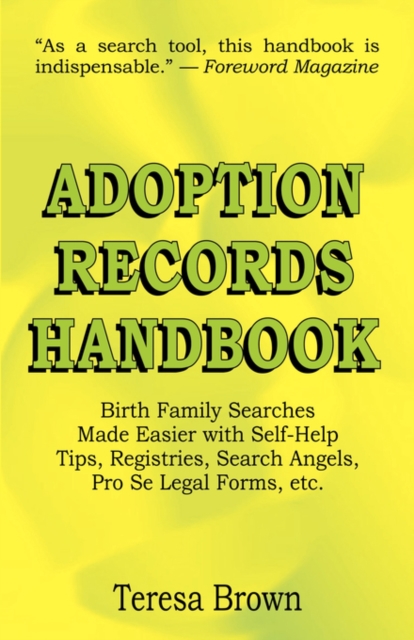 Adoption Records Handbook, Paperback / softback Book