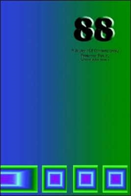 88 : A Journal of Contemporary American Poetry - Issue 5, Paperback / softback Book