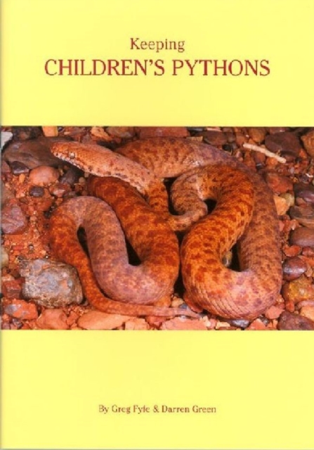 Keeping Children's Pythons, Paperback / softback Book