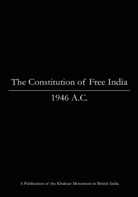 The Constitution of Free India, 1946 A.C.,  Book