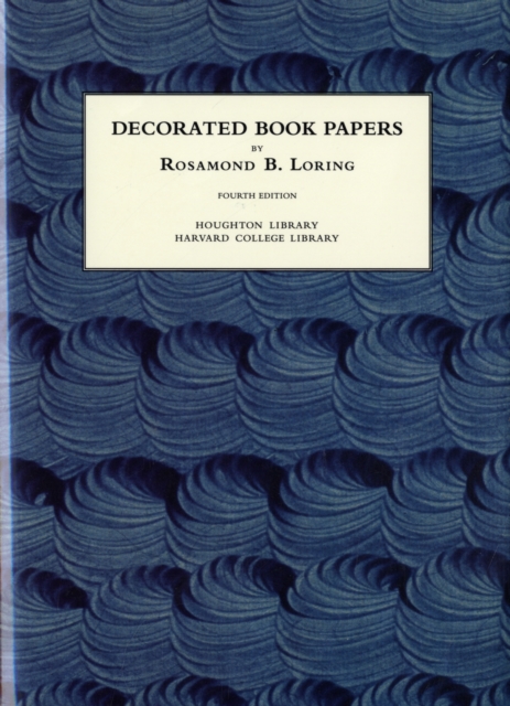 Decorated Book Papers : Being an Account of Their Designs and Fashions, Hardback Book
