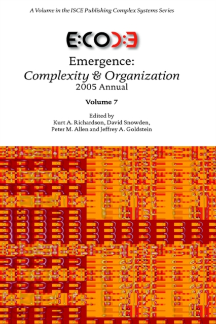 Emergence : Complexity & Organization 2005 Annual, Paperback / softback Book