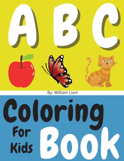 English Alphabet Letters Coloring Book For Kids, Paperback / softback Book