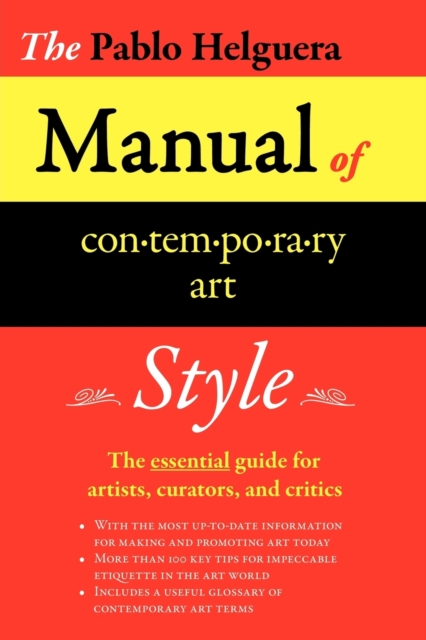 Manual Of Contemporary Art Etiquette, Paperback / softback Book