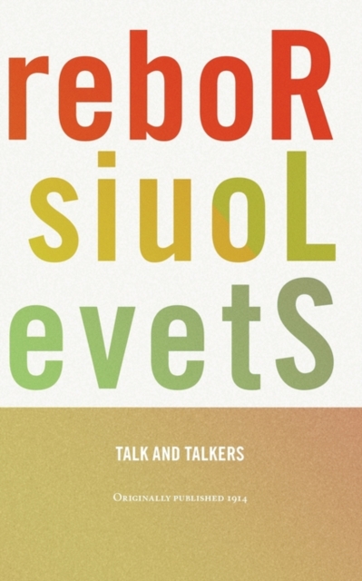 Talk and Talkers, Paperback / softback Book