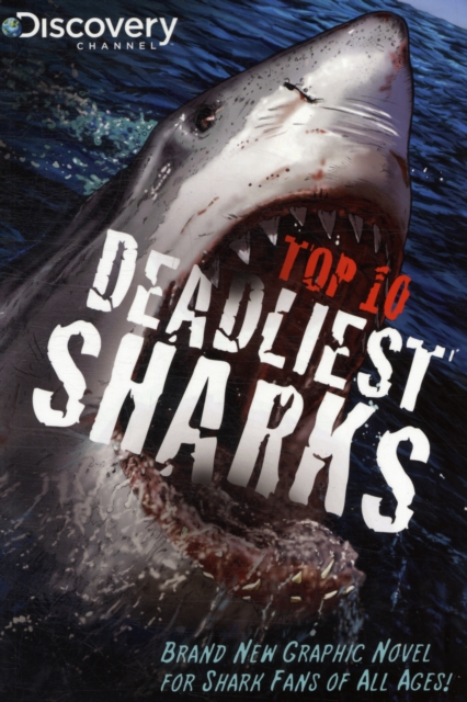 Discovery Channels Top 10 Deadliest Sharks, Paperback Book