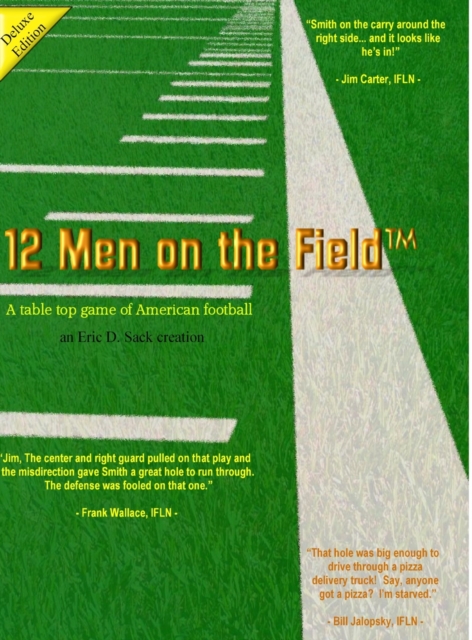 12 Men on the Field : Deluxe Edition, Hardback Book