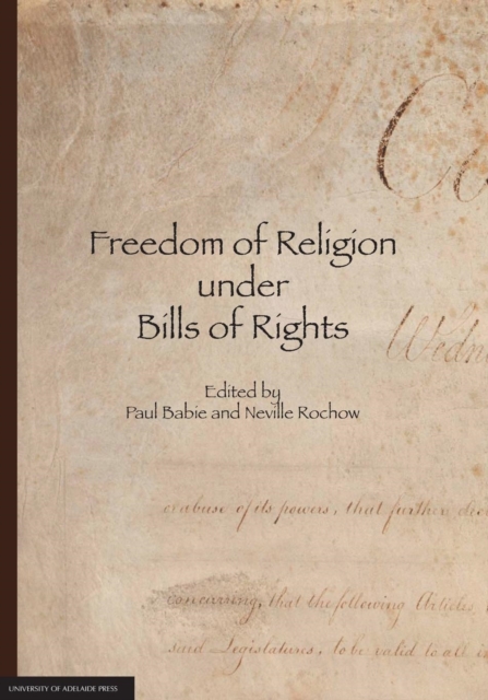 Freedom of Religion Under Bills of Rights, Paperback / softback Book