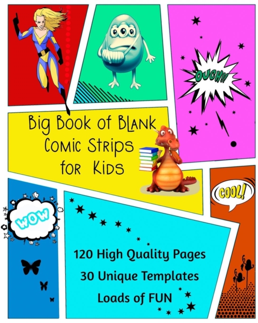 Big Book of Blank Comic Strips for Kids, Paperback / softback Book