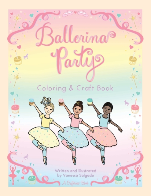 Ballerina Party Coloring & Craft Book, Paperback / softback Book