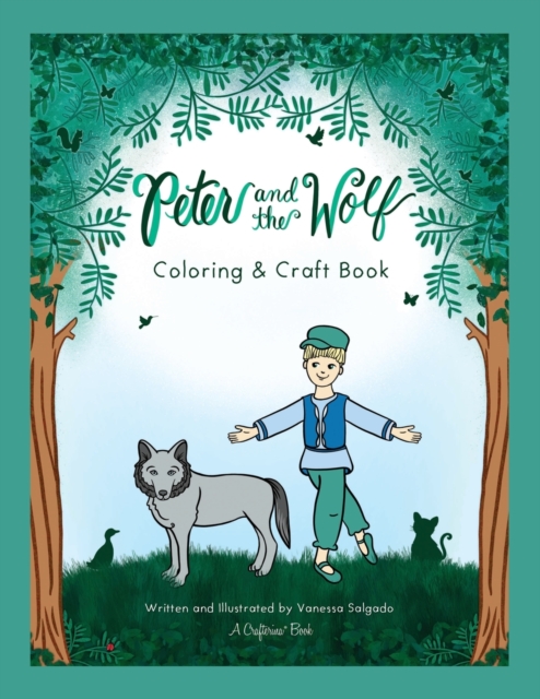 Peter and the Wolf Coloring & Craft Book, Paperback / softback Book