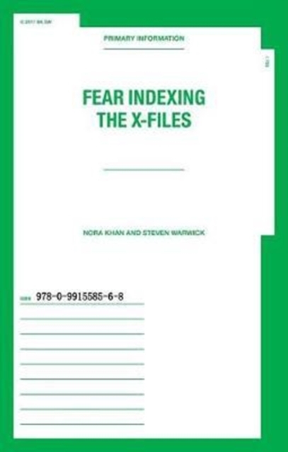 Fear Indexing the X-Files, Paperback / softback Book
